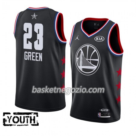 Canotte Bambino Golden State Warriors Draymond Green 23 2019 All-Star Jordan Brand Nero Swingman